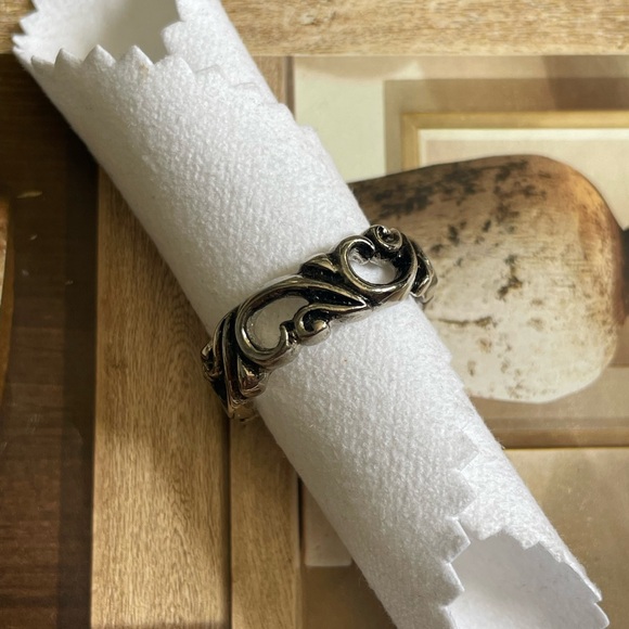 His & hers ring in 925 Silver Band! US 9 or 10 - Picture 10 of 11